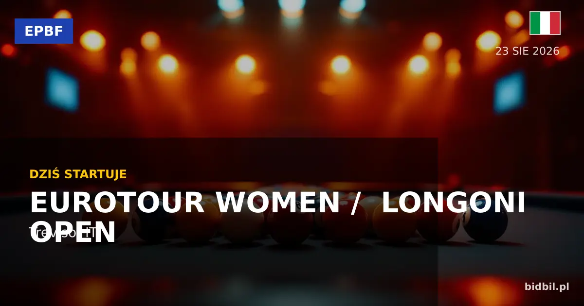 EuroTour Women / Longoni Open 2026 – zapowiedź turnieju w Treviso