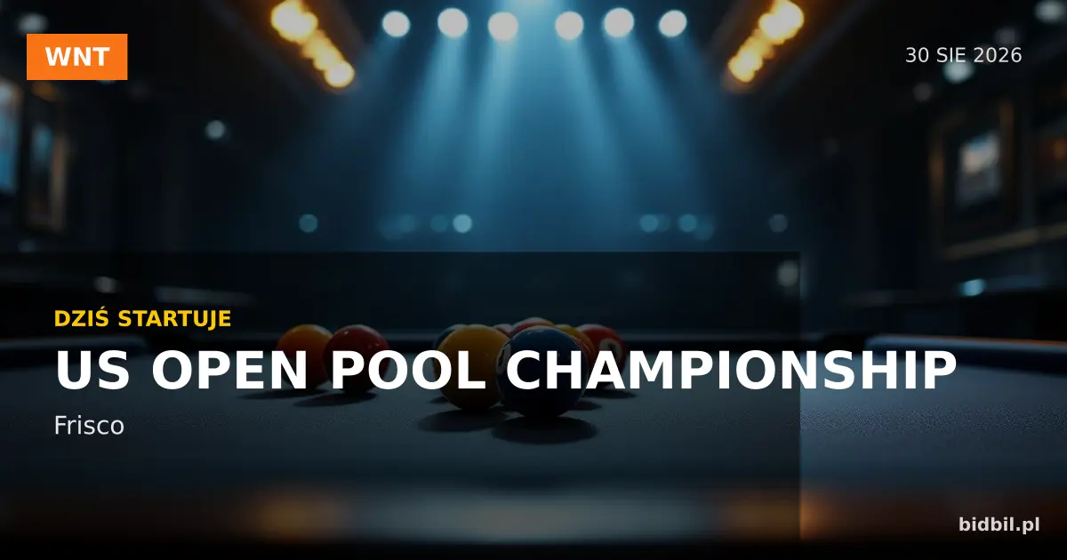 US Open Pool Championship 2026 – zapowiedź turnieju w Frisco