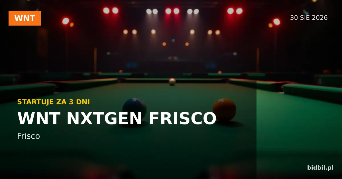 WNT NXTGEN Frisco 2026 – zapowiedź turnieju