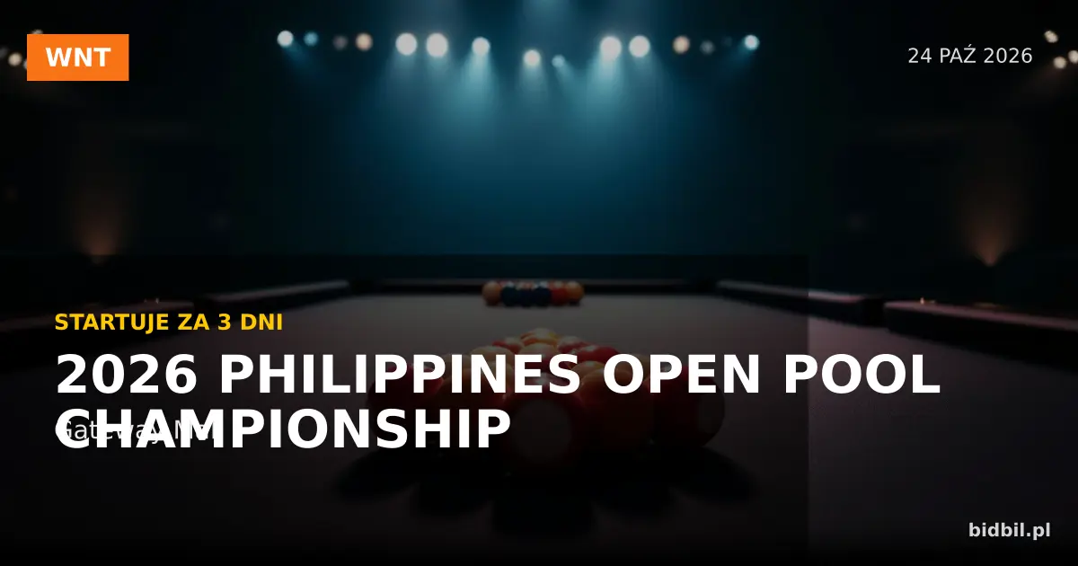 2026 Philippines Open Pool Championship — zapowiedź turnieju