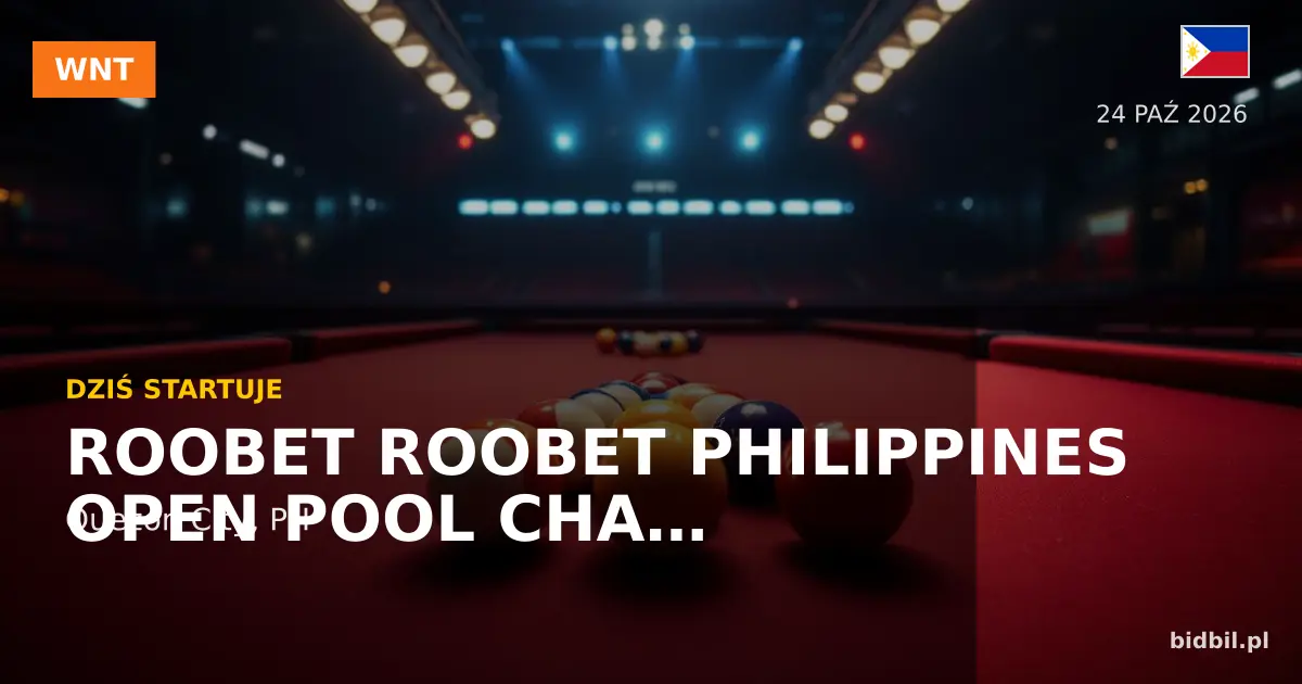 Roobet Roobet Philippines Open Pool Championship 2026 — preview
