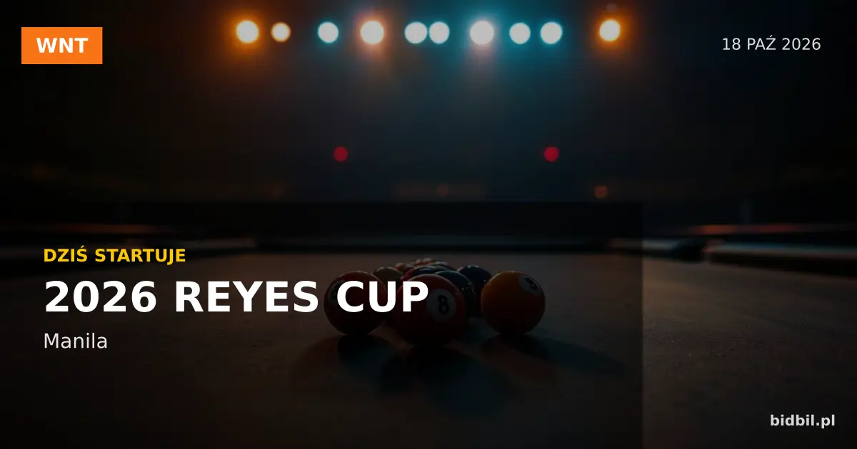 2026 Reyes Cup – preview turnieju w Manili