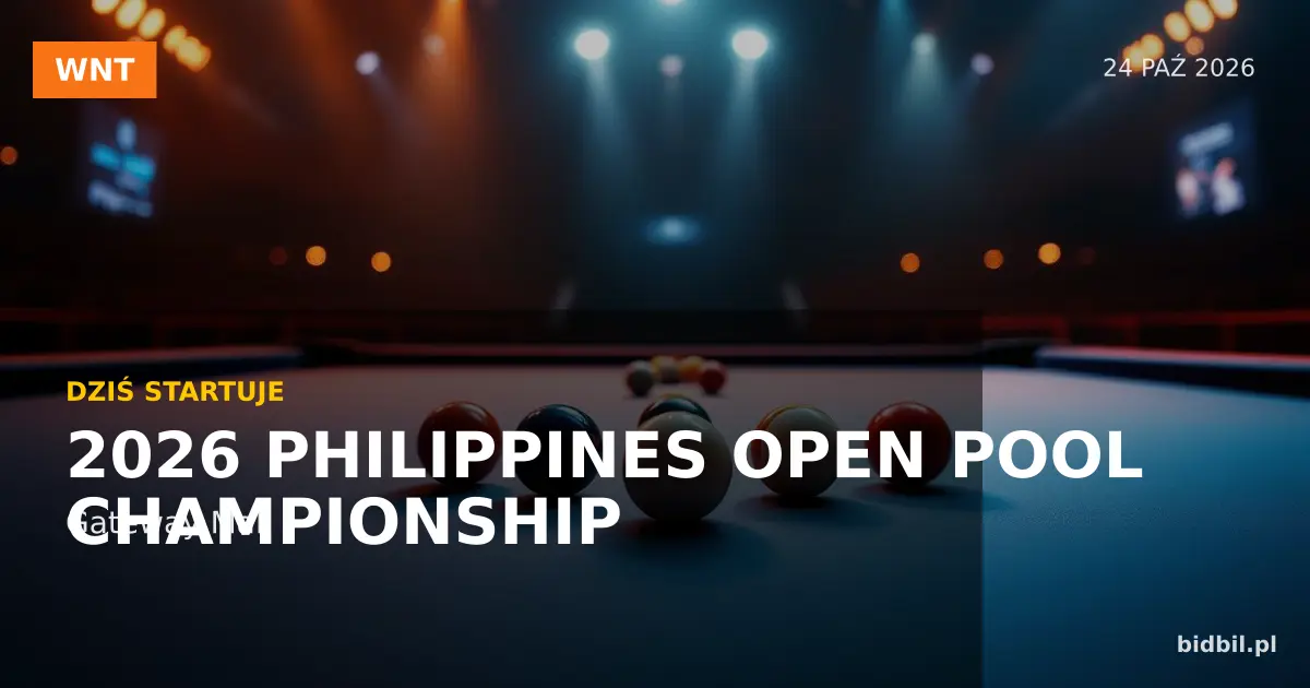 2026 Philippines Open Pool Championship — preview turnieju 9-ball w Gateway Mall