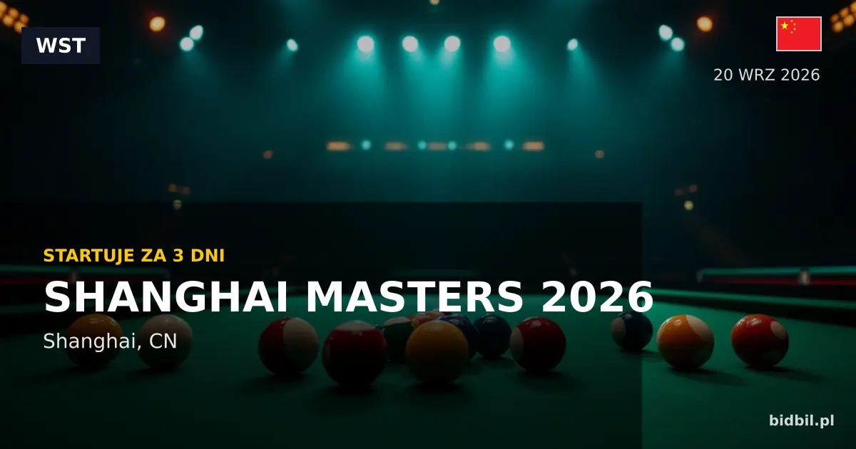 Shanghai Masters 2026